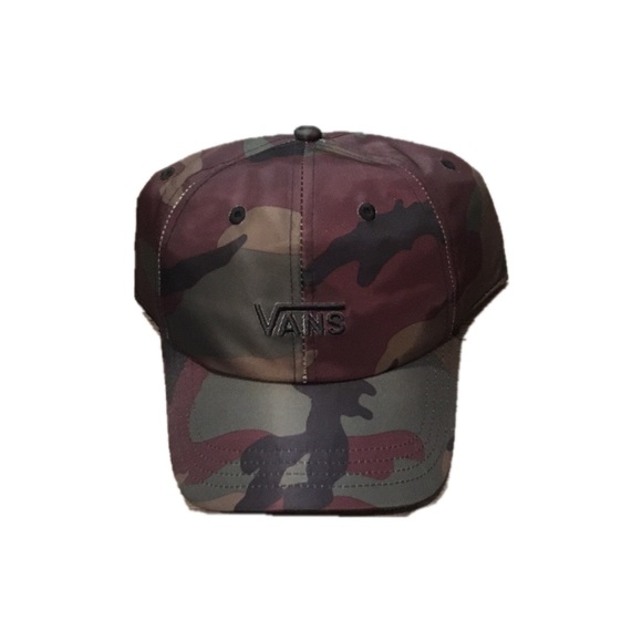 vans camo cap